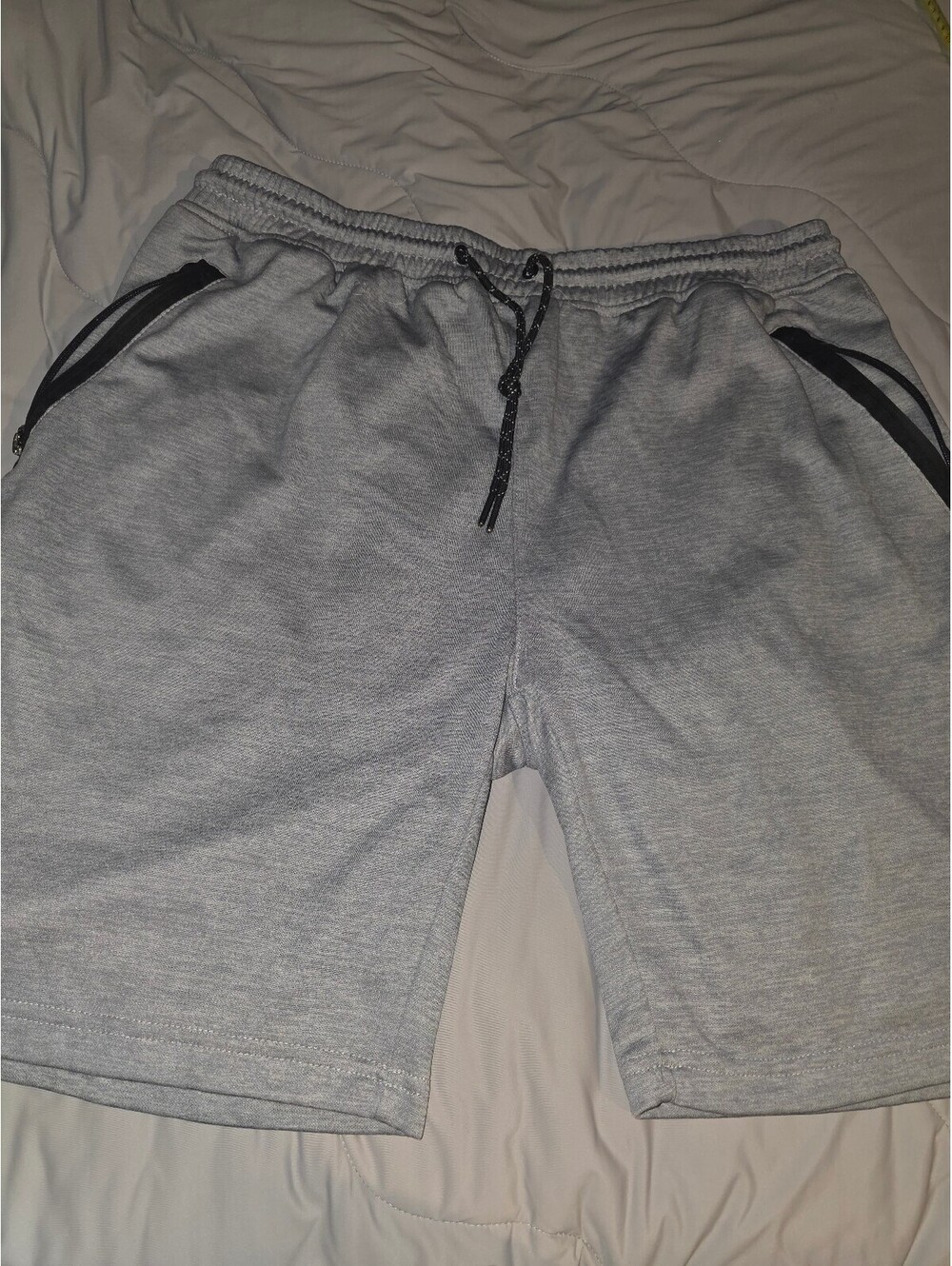 Men's Everyday Active Shorts - Size XL - 55% Cotton 45% Polyester - Grey
